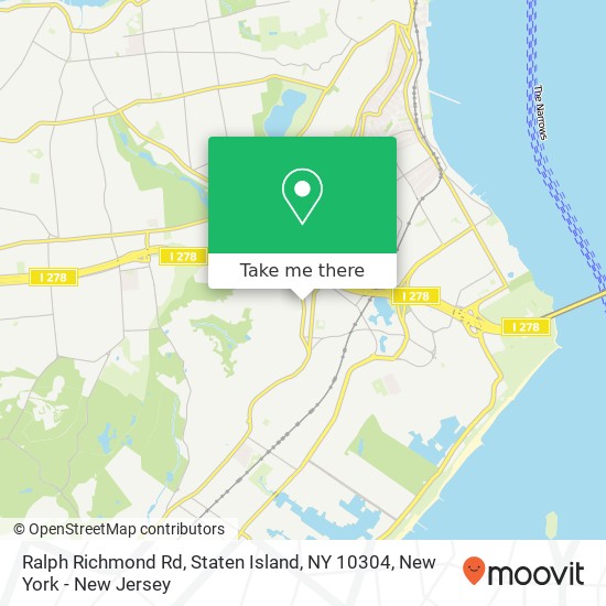 Ralph Richmond Rd, Staten Island, NY 10304 map