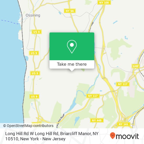 Long Hill Rd W Long Hill Rd, Briarcliff Manor, NY 10510 map