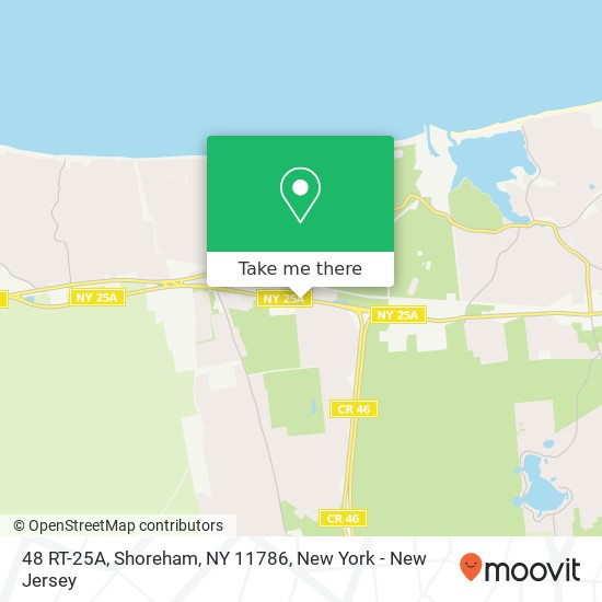 48 RT-25A, Shoreham, NY 11786 map