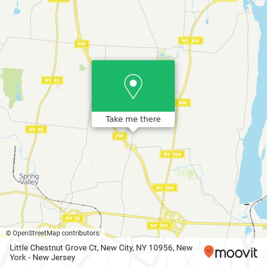 Little Chestnut Grove Ct, New City, NY 10956 map