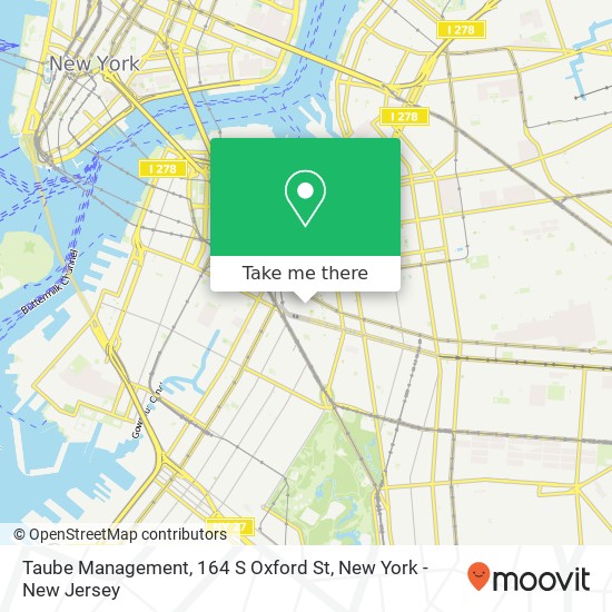 Mapa de Taube Management, 164 S Oxford St