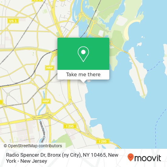 Mapa de Radio Spencer Dr, Bronx (ny City), NY 10465