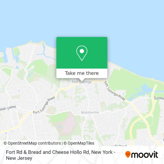 Fort Rd & Bread and Cheese Hollo Rd map