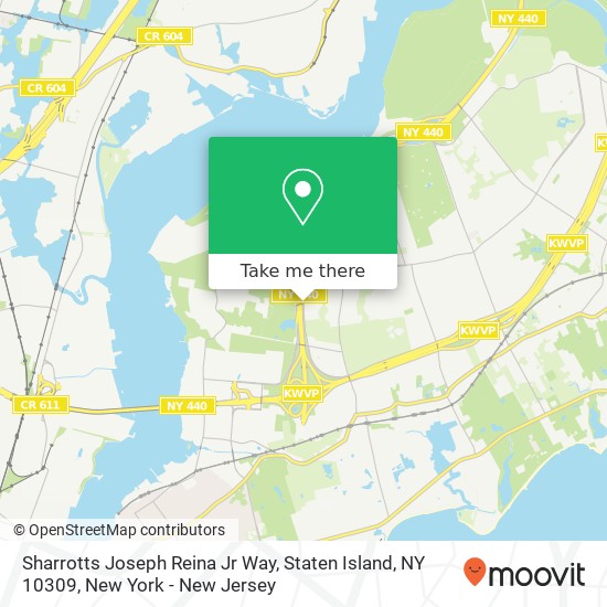 Sharrotts Joseph Reina Jr Way, Staten Island, NY 10309 map
