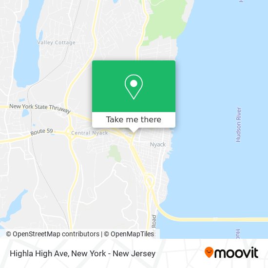 Mapa de Highla High Ave
