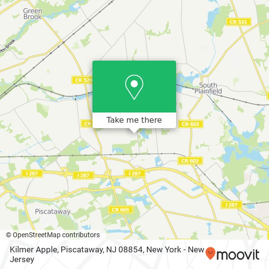Kilmer Apple, Piscataway, NJ 08854 map