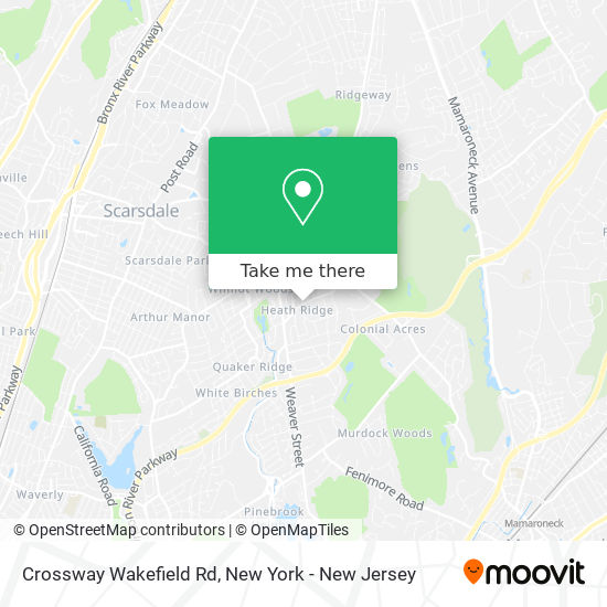 Mapa de Crossway Wakefield Rd