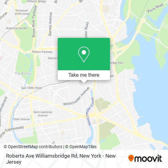 Roberts Ave Williamsbridge Rd map