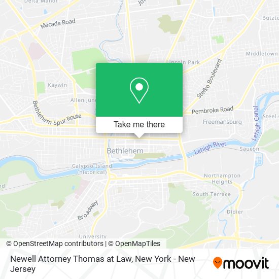 Mapa de Newell Attorney Thomas at Law