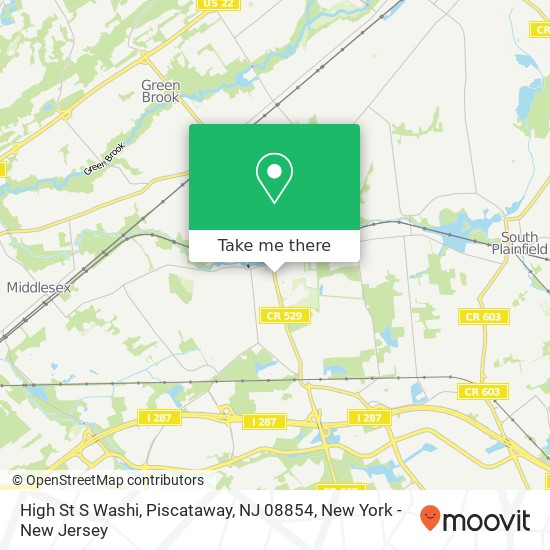 High St S Washi, Piscataway, NJ 08854 map