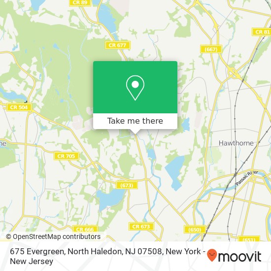 675 Evergreen, North Haledon, NJ 07508 map