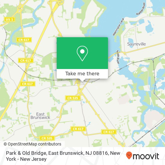 Park & Old Bridge, East Brunswick, NJ 08816 map