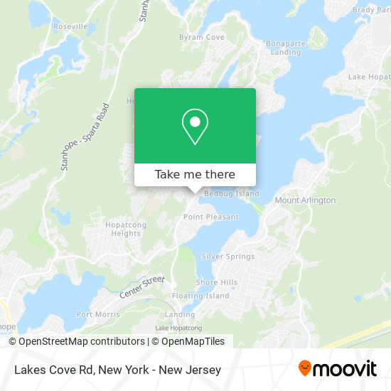 Mapa de Lakes Cove Rd