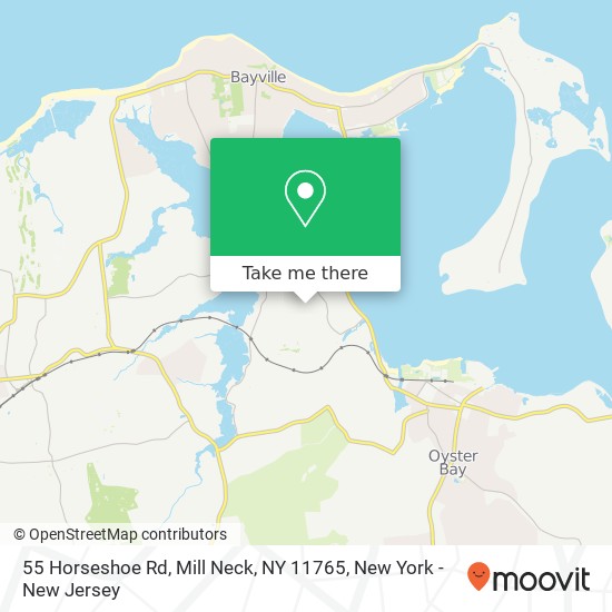 55 Horseshoe Rd, Mill Neck, NY 11765 map