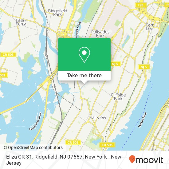 Eliza CR-31, Ridgefield, NJ 07657 map