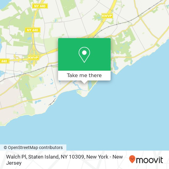 Walch Pl, Staten Island, NY 10309 map