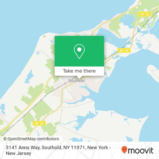 3141 Anns Way, Southold, NY 11971 map