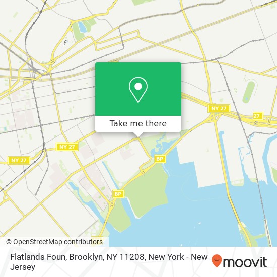 Flatlands Foun, Brooklyn, NY 11208 map