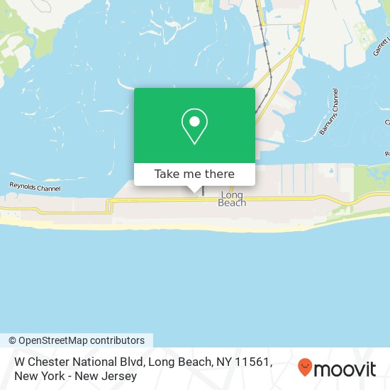 W Chester National Blvd, Long Beach, NY 11561 map