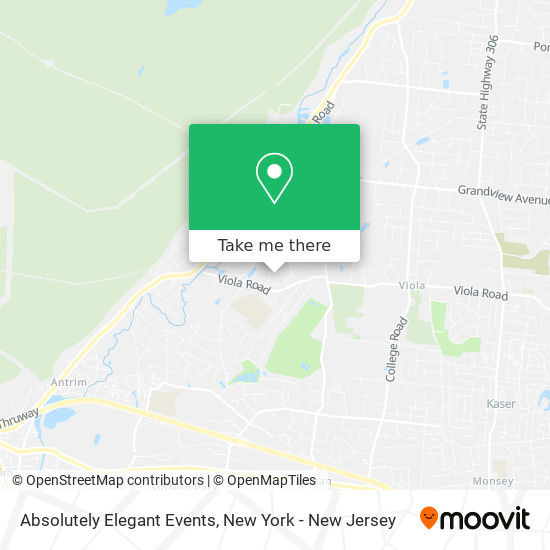 Absolutely Elegant Events map