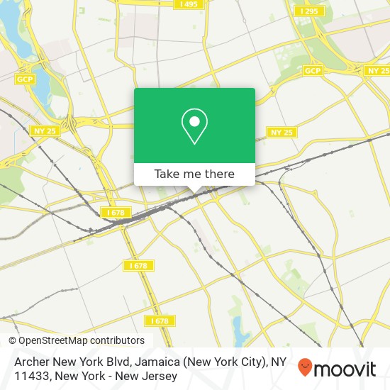 Archer New York Blvd, Jamaica (New York City), NY 11433 map