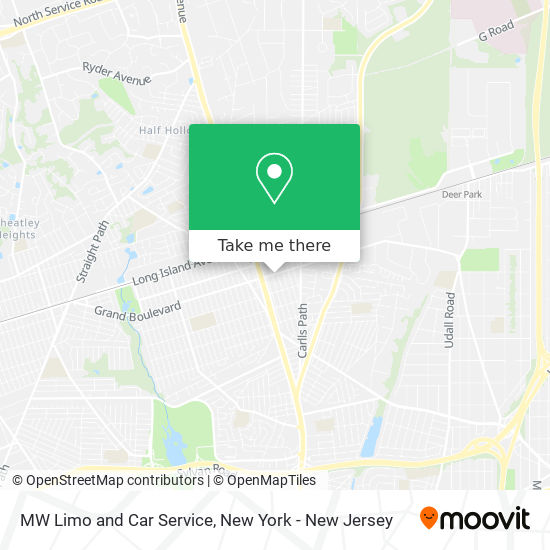 MW Limo and Car Service map