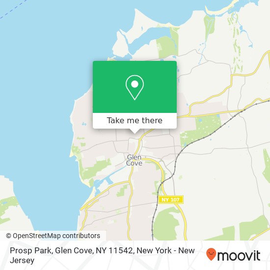 Prosp Park, Glen Cove, NY 11542 map