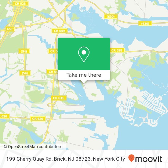 199 Cherry Quay Rd, Brick, NJ 08723 map