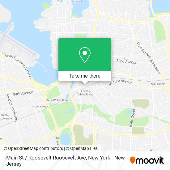 Main St / Roosevelt Roosevelt Ave map