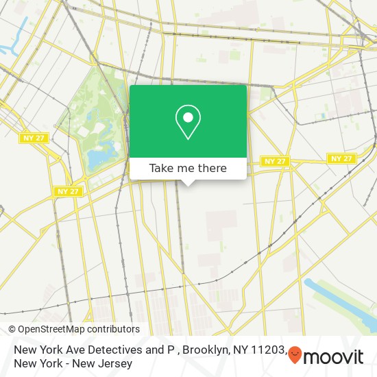 New York Ave Detectives and P , Brooklyn, NY 11203 map