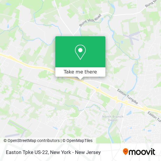 Mapa de Easton Tpke US-22