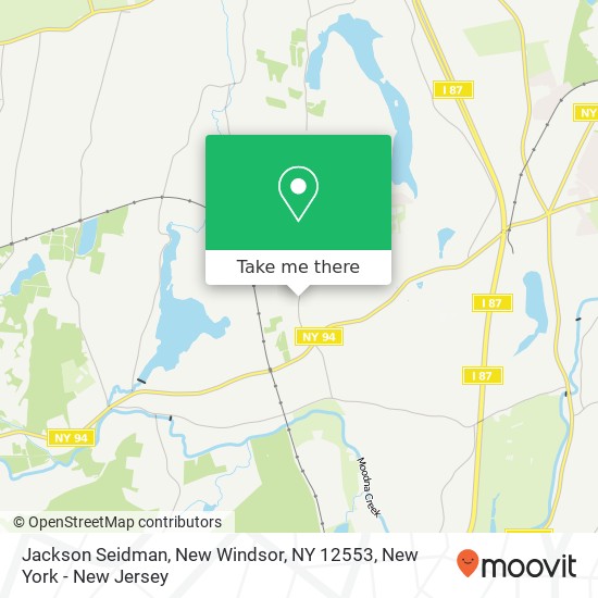 Jackson Seidman, New Windsor, NY 12553 map