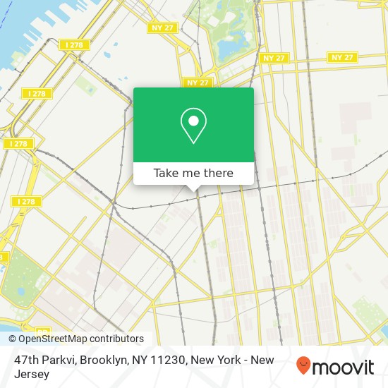 47th Parkvi, Brooklyn, NY 11230 map