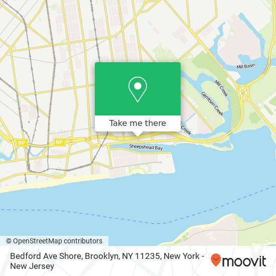 Bedford Ave Shore, Brooklyn, NY 11235 map