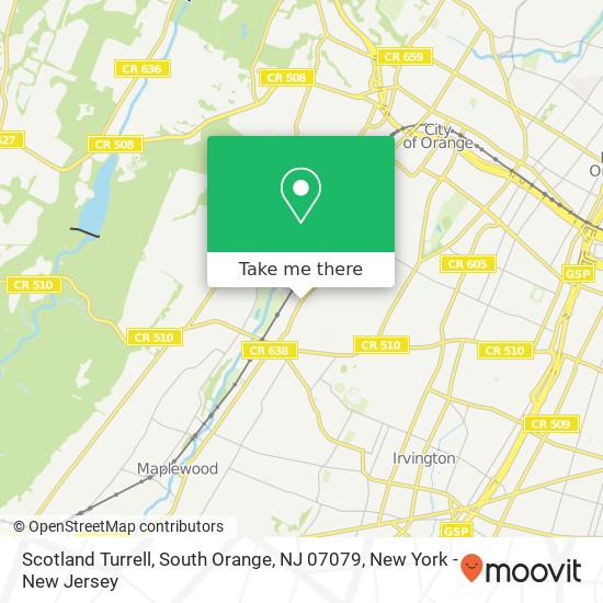 Scotland Turrell, South Orange, NJ 07079 map