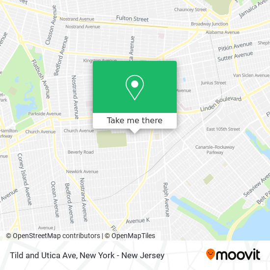Mapa de Tild and Utica Ave