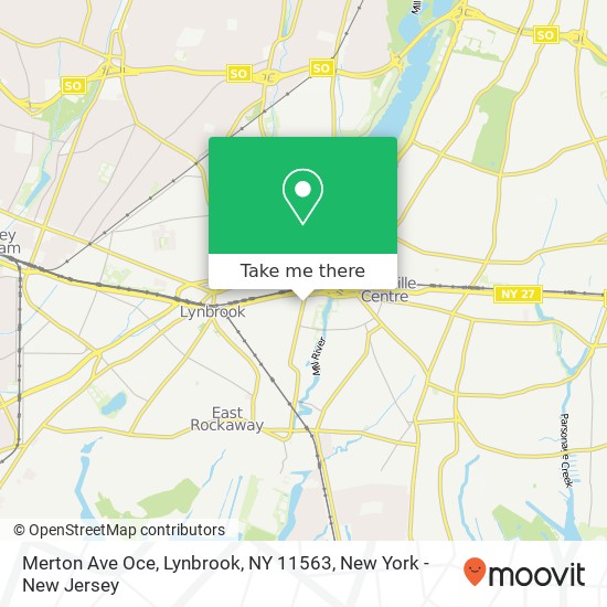 Merton Ave Oce, Lynbrook, NY 11563 map