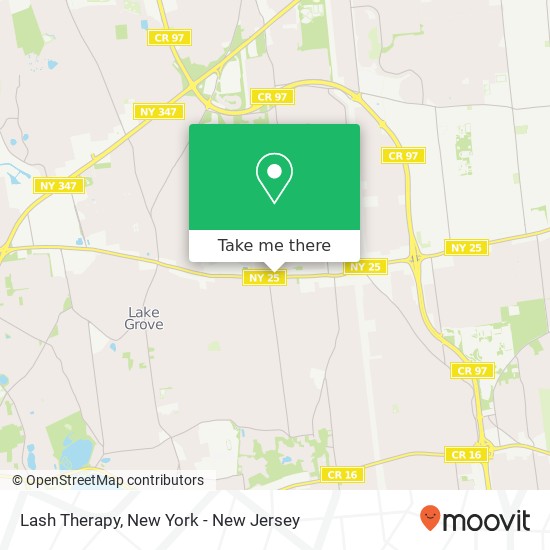 Lash Therapy map