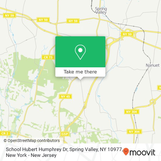 School Hubert Humphrey Dr, Spring Valley, NY 10977 map