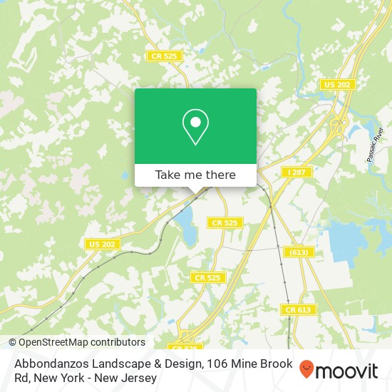 Abbondanzos Landscape & Design, 106 Mine Brook Rd map