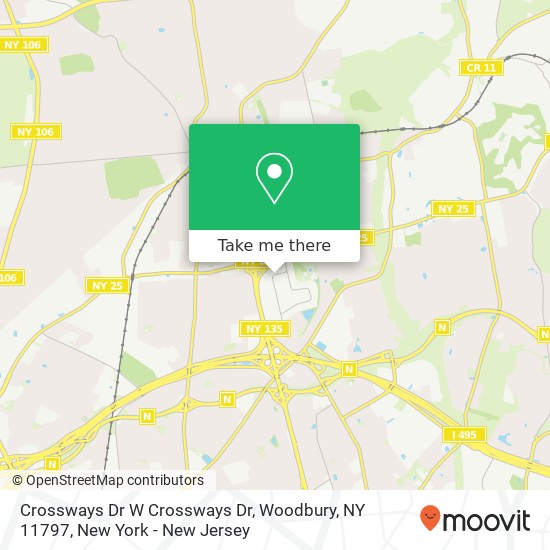 Crossways Dr W Crossways Dr, Woodbury, NY 11797 map