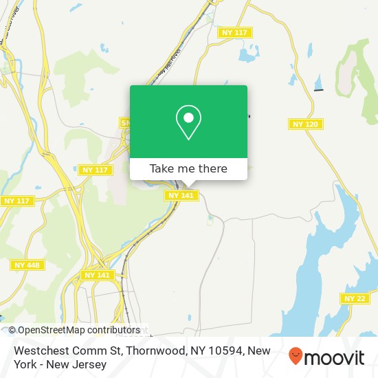 Westchest Comm St, Thornwood, NY 10594 map