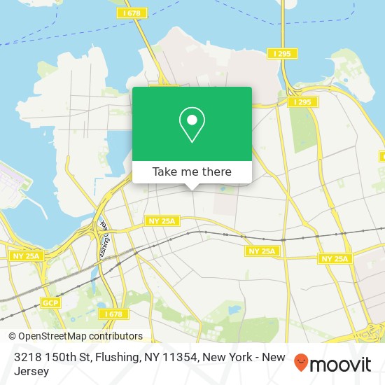 3218 150th St, Flushing, NY 11354 map