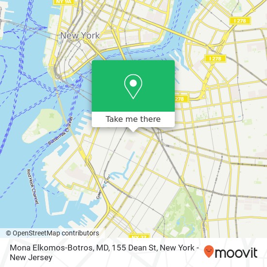 Mona Elkomos-Botros, MD, 155 Dean St map