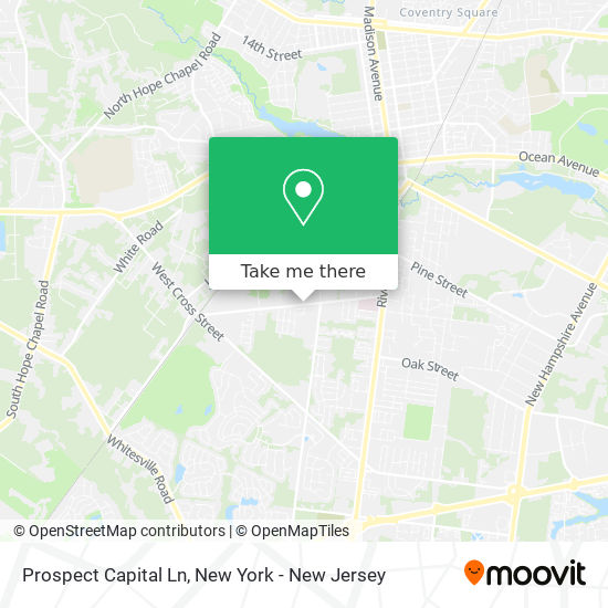 Mapa de Prospect Capital Ln
