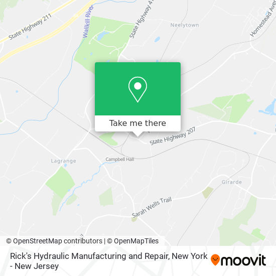 Mapa de Rick's Hydraulic Manufacturing and Repair