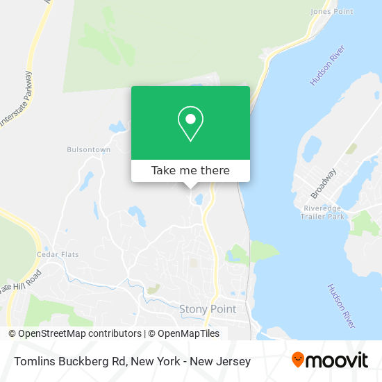 Tomlins Buckberg Rd map