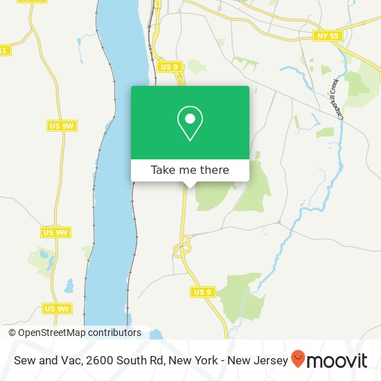 Sew and Vac, 2600 South Rd map