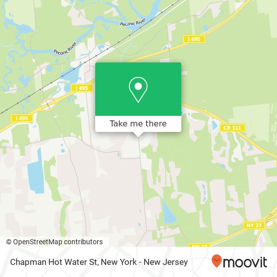 Chapman Hot Water St, Manorville, NY 11949 map