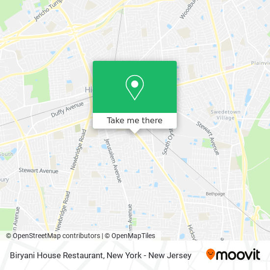 Biryani House Restaurant map